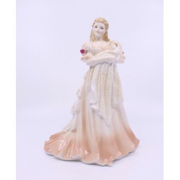 Royal Worcester Golden Moments Figurine Mother & Child