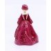 Royal Worcester Figurine Claret Grandmothers Dress 3081