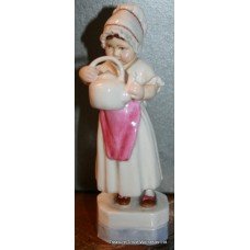 Royal Worcester Figurine 'Polly put the kettle on' 3303
