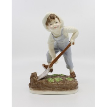 Royal Worcester Figurine Saturday's Child Boy