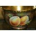 Royal Worcester Hand Painted Fruit Heavily Gilded Bowl