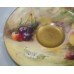 Royal Worcester Hand Painted Fruit Miniature Tea Cup & Saucer by Ricketts
