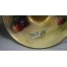 Royal Worcester Hand Painted Fruit Miniature Tea Cup & Saucer by Ricketts
