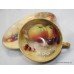 Royal Worcester Hand Painted Fruit Miniature Tea Cup & Saucer by Ricketts