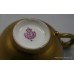 Royal Worcester Hand Painted Fruit Miniature Tea Cup & Saucer by Ricketts