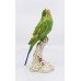 Royal Worcester Bird Green Budgerigar 2663