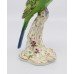 Royal Worcester Bird Green Budgerigar 2663