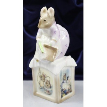 Royal Worcester Beatrix Potter 'Hunca Munca' Candle Snuffer Ltd Edition