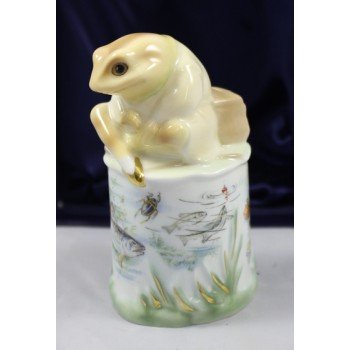 Royal Worcester Beatrix Potter 'Jeremy Fisher' Candle Snuffer Ltd Edition