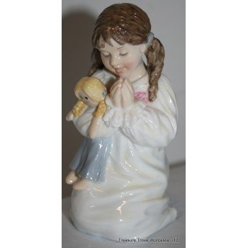 Royal Worcester Figurine 'Katie's Days Bedtime'