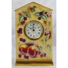 Royal Worcester Limited Edition Painted Fruit Millennium Clock