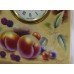 Royal Worcester Limited Edition Painted Fruit Millennium Clock