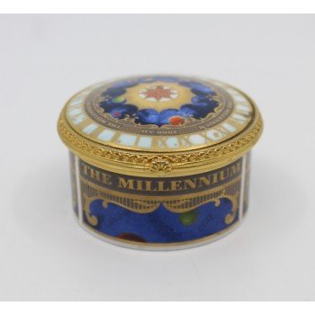 Royal Worcester Millenium Musical Trinket Box