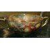Royal Worcester Hand Painted Fruit Strathmore Soup Bowl & Saucer