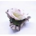 Royal Worcester Porcelain & Bronze Pink Rose