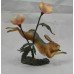 Royal Worcester Hare Porcelain on Bronze