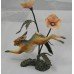 Royal Worcester Hare Porcelain on Bronze