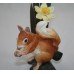 Royal Worcester Squirrel Porcelain on Bronze Figure