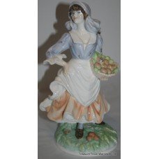 Royal Worcester Figurine 'Rosie Picking Apples'