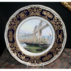 Royal Worcester Limited Edition Plate Royal Albert Bridge