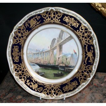 Royal Worcester Limited Edition Plate Royal Albert Bridge