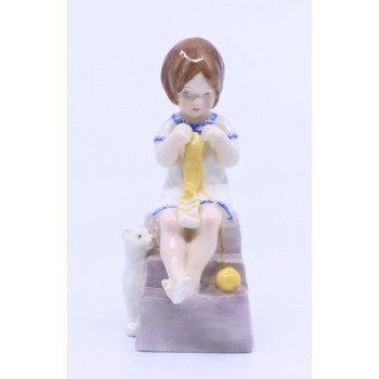 Royal Worcester Figurine Saturday's Child Girl