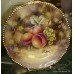 Royal Worcester Hand Painted Fruit 9 1/2" Plate by Smith