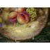 Royal Worcester Hand Painted Fruit 9 1/2" Plate by Smith