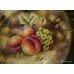 Royal Worcester Hand Painted Fruit 9 1/2" Plate by Smith