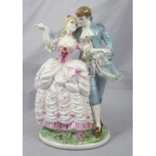 Royal Worcester 'The Flirtation' Age of Courtship Figurine