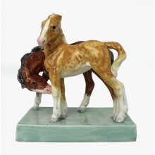 Royal Worcester The Foals RW3152 by Doris Linder