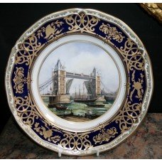 Royal Worcester "Tower Bridge" Plate