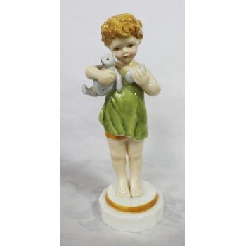 Royal Worcester Figurine 'Wednesday's child knows little woe' 3521