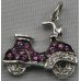 Ruby & Diamond Lambretta Charm