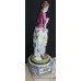 Russian Gardner (Verbilki) Porcelain Garniture Clock Set