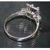 Sapphire & Diamond Set Cluster Ring
