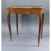 Serpentine Shaped Kingwood Writing Table with Brass Mounts c.1800