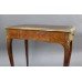 Serpentine Shaped Kingwood Writing Table with Brass Mounts c.1800