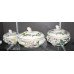 Set of 3 Spode Stafford Flowers Lidded Vegetable Tureens