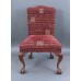 Set of 6 Upholstered Chippendale Style Mahogany Ball & Claw Chairs