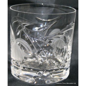 Set of 6 Royal Brierley Cut Glass Crystal Tumblers