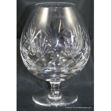 Set of 6 Large Cut Glass Crystal Snifters Balloons