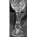 Set of 6 Fine Cut Glass Crystal Wine Glasses