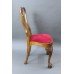 Set of 6 Early 20th c. Georgian Style Carved Walnut Dining Chairs