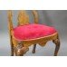 Set of 6 Early 20th c. Georgian Style Carved Walnut Dining Chairs