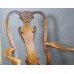 Set of 6 Early 20th c. Georgian Style Carved Walnut Dining Chairs