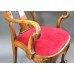 Set of 6 Early 20th c. Georgian Style Carved Walnut Dining Chairs