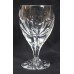 Set of 6 Fine Cut Glass English Crystal Wine Glasses