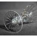 Set of 6 Vintage Waterford Cut Crystal Knopped Sherry Glasses