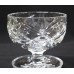 Set of 6 Vintage Cut Glass Crystal Sundae Dishes